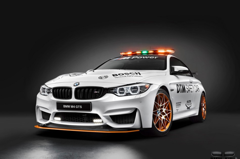 La BMW M4 GTS devient la Safety Car de la saison 2016 de DTM